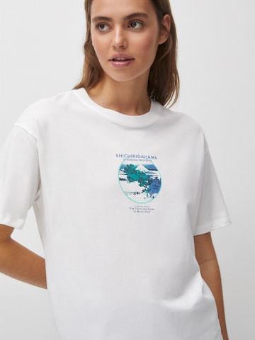 Pull&Bear T-Shirt in Weiß