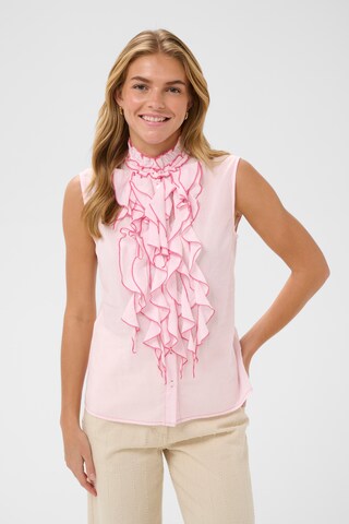 SAINT TROPEZ Bluse 'Tilli' in Pink: Vorderseite