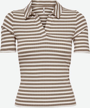 JDY Shirt 'FRANSISKA' in Brown: front