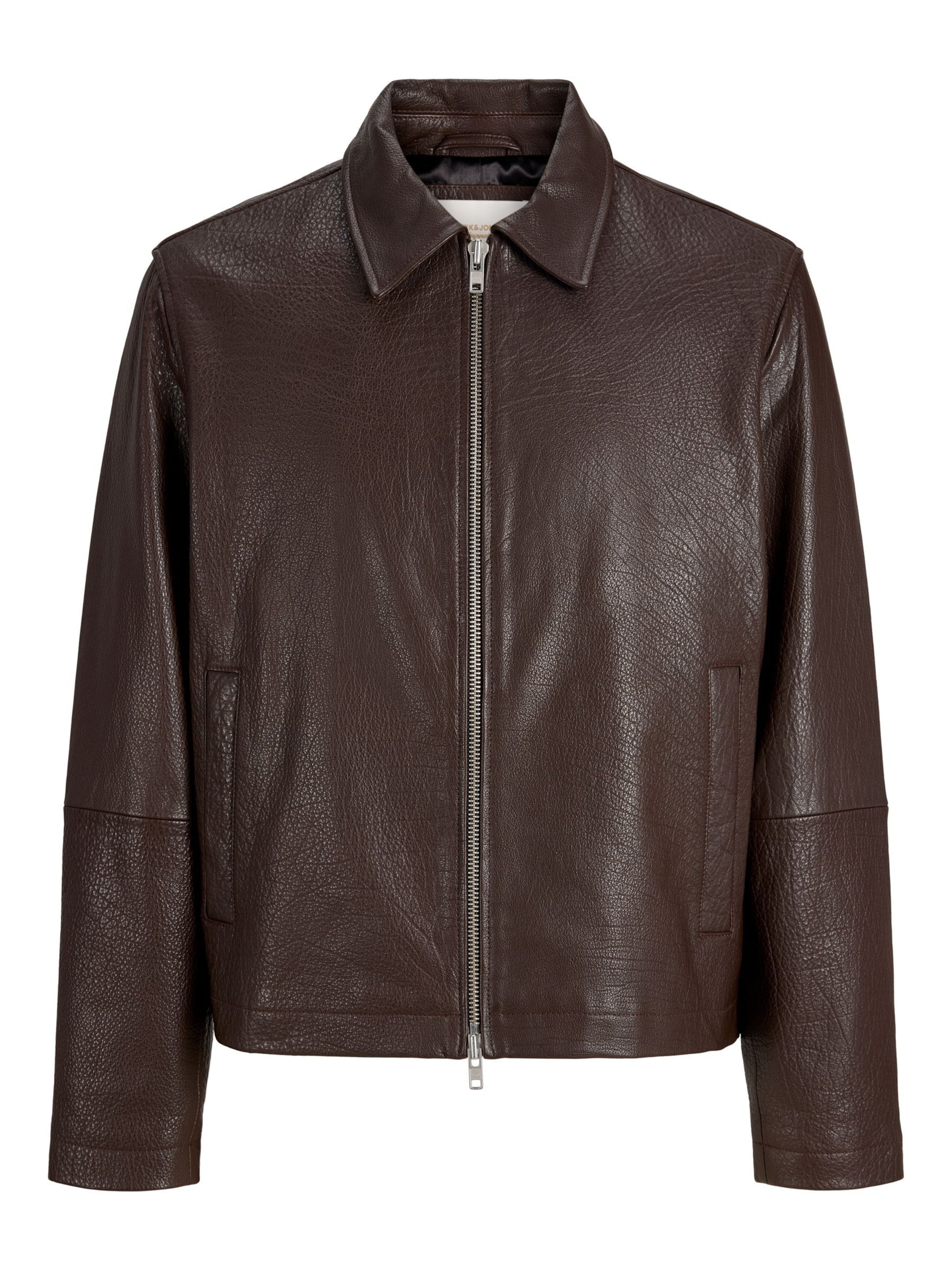 JACK & JONES Between-Season Jacket in Brown: front