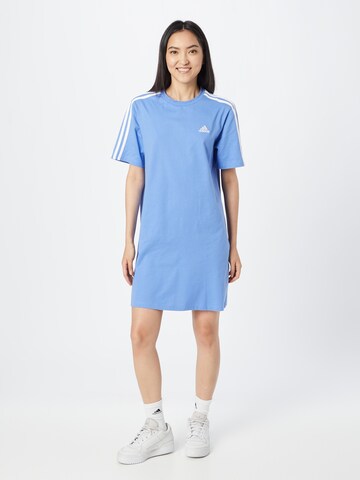 ADIDAS SPORTSWEAR - Vestido desportivo 'Essentials' em azul: frente