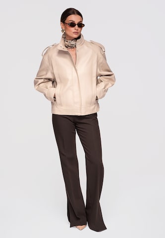 Veste mi-saison Ombre en beige