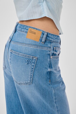 My Essential Wardrobe Wide Leg Jeans 'THE LOUIS' i blå