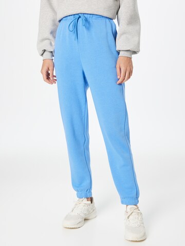 PIECES Tapered Pants 'Chilli' in Blue: front