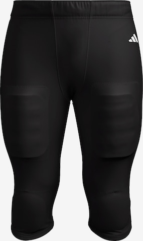 ADIDAS PERFORMANCE - Skinny Pantalón deportivo 'Press Coverage 3.0' en negro: frente