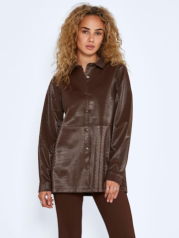 Noisy may Blouse 'Miley' in Brown: front