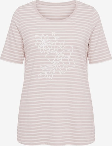 Ulla Popken T-Shirt in Pink: Vorderseite