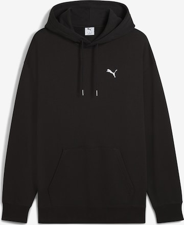 PUMA Sweatshirt 'Wardrobe Ess' in Zwart: voorkant