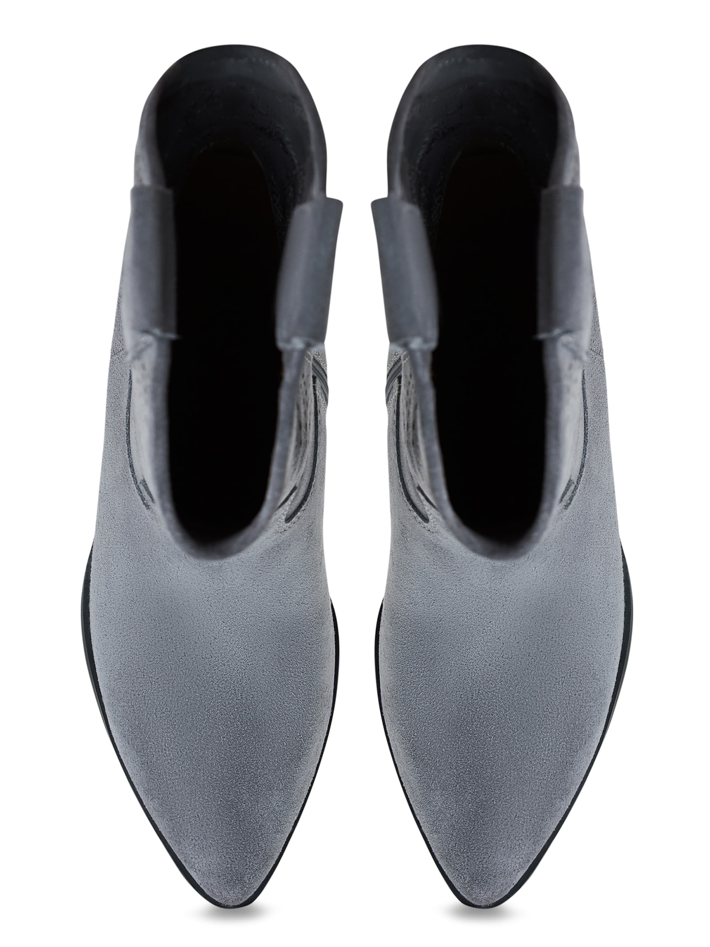 CESARE GASPARI Cowboystiefel in Grau