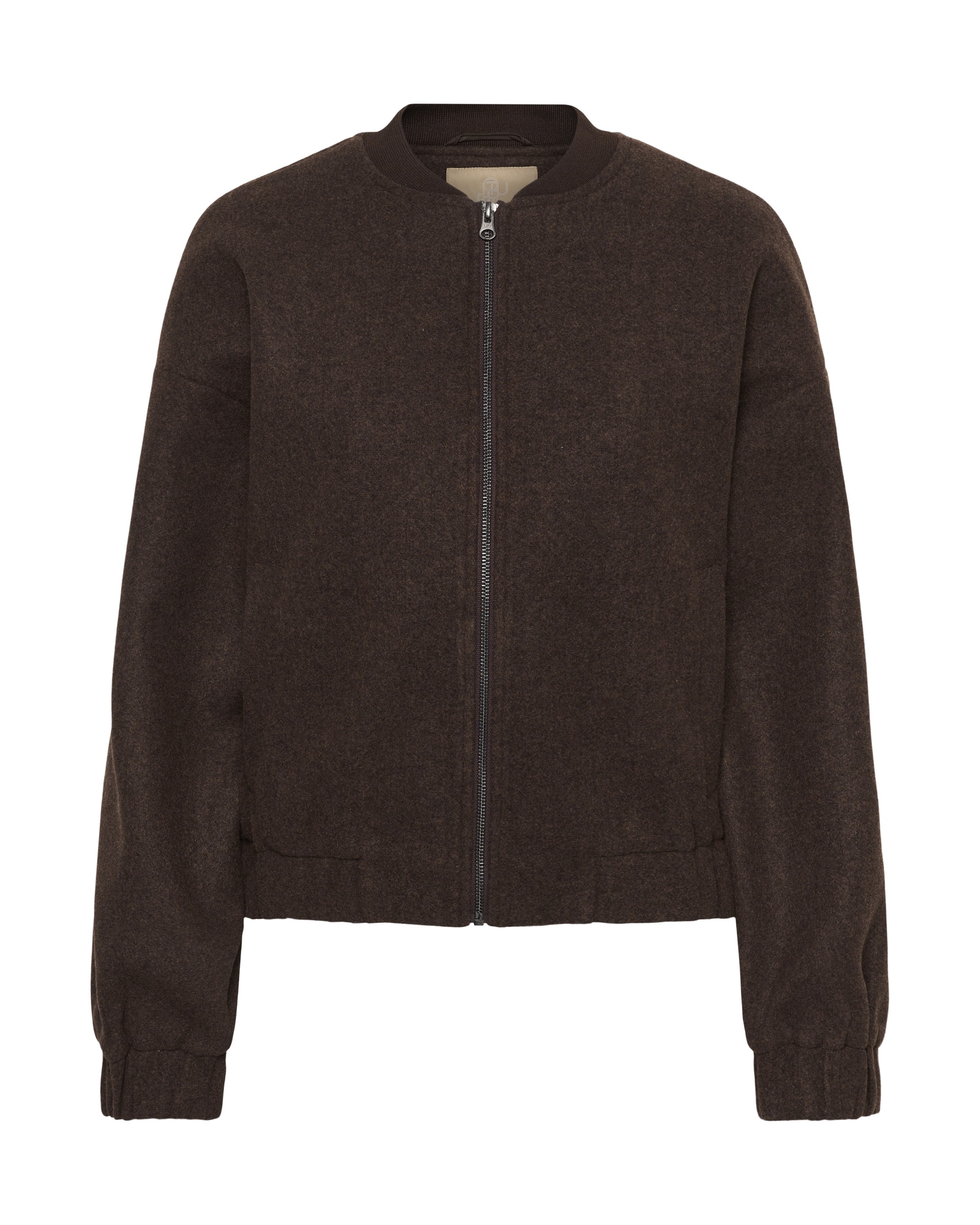 CULTURE - Chaqueta de entretiempo en marrón: frente