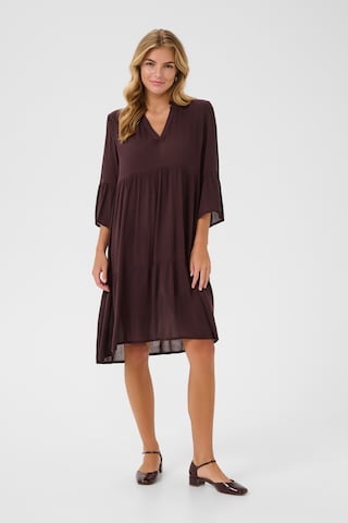 Robe 'KAMarianah' Kaffe en marron