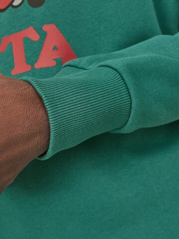 JACK & JONES - Sudadera 'X-Mas' en verde