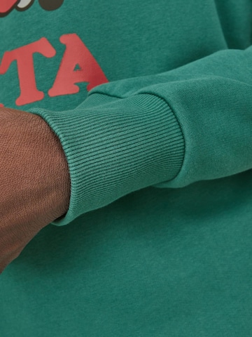 JACK & JONES Sweatshirt 'X-Mas' in Green