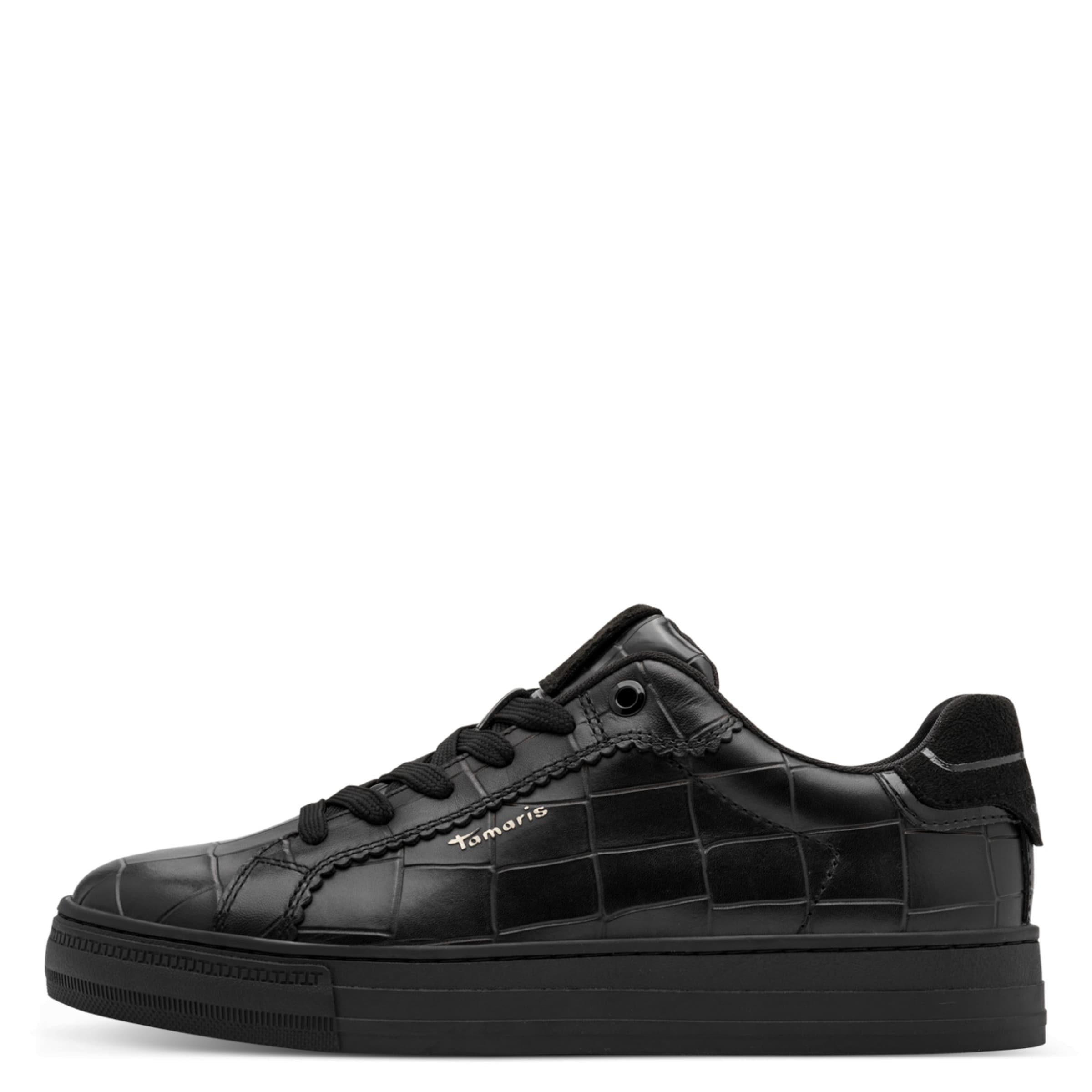 Tamaris Sneakersy niskie w kolorze czarny