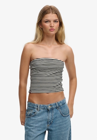 Haut Superdry en noir : devant