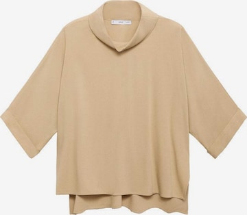 MANGO Shirt in Beige: Vorderseite