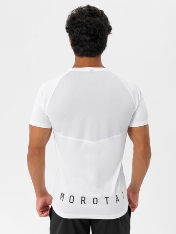 MOROTAI Funktionsshirt 'ENDURANCE' in Weiß