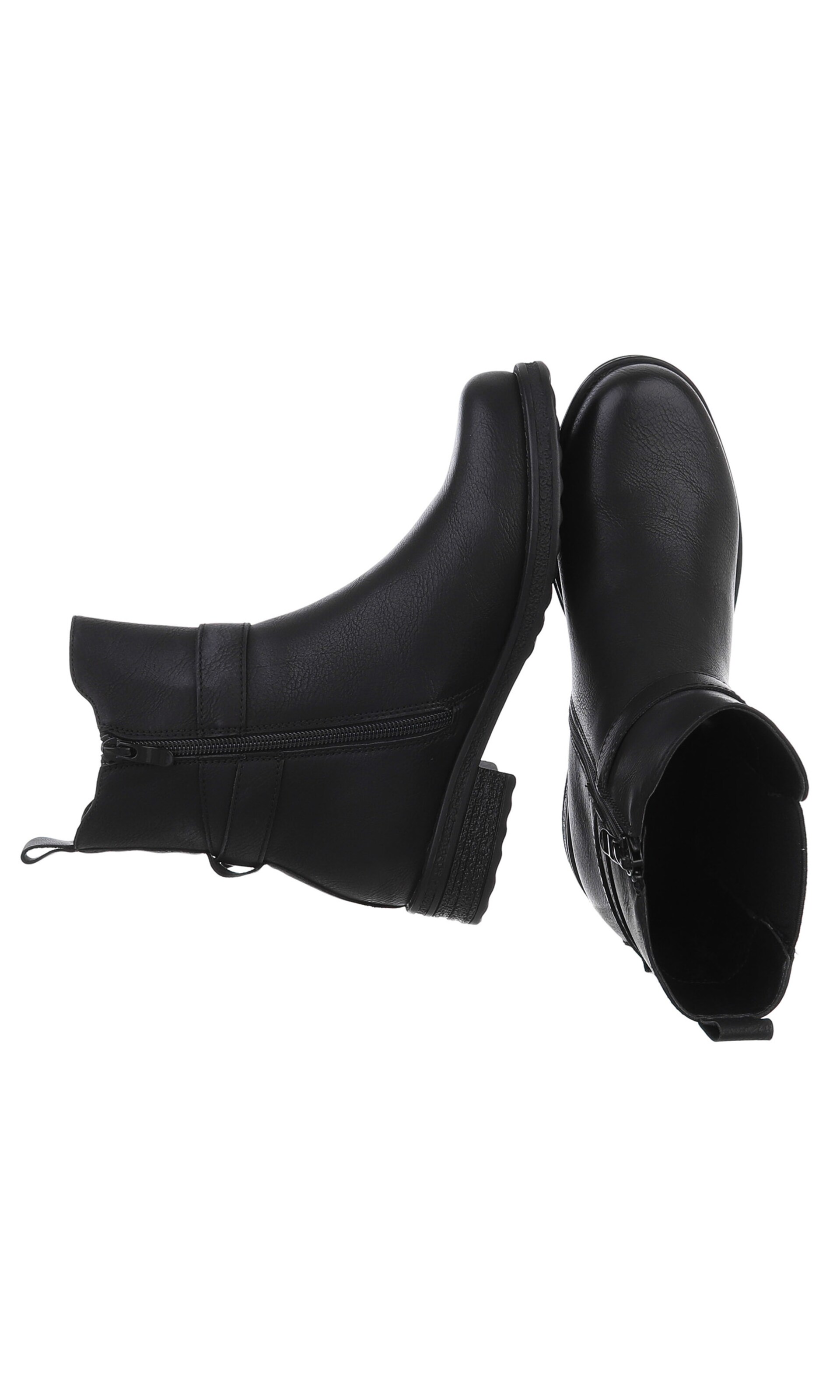 Ital-Design Stiefelette in Schwarz