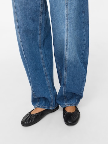VILA Barrel Jeans 'VIBEAU' in Blue
