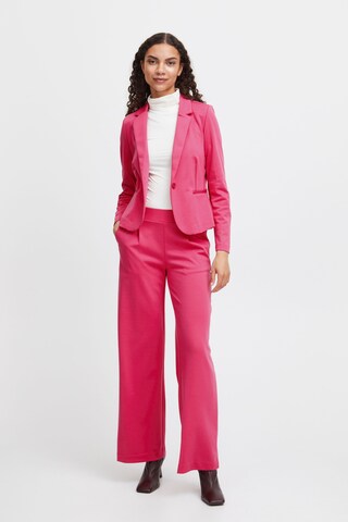 b.young Wide leg Broek 'Rizetta' in Roze