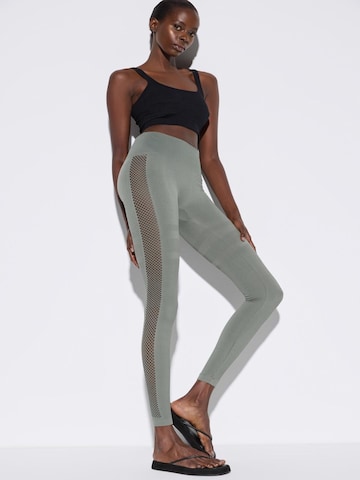 No Matter What Skinny Leggings in Groen: voorkant