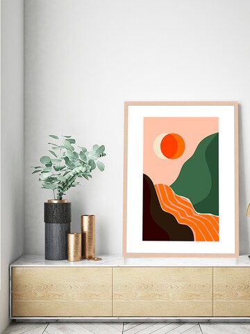 Liv Corday Image 'Sunset Shapes' in Brown