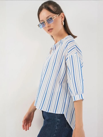 Bigdart Bluse in Blau