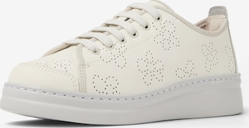 Sneaker bassa 'Runner Up' di CAMPER in bianco: frontale
