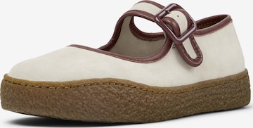 CAMPER Riemchenballerina 'Peu Terreno' in Beige: Vorderseite