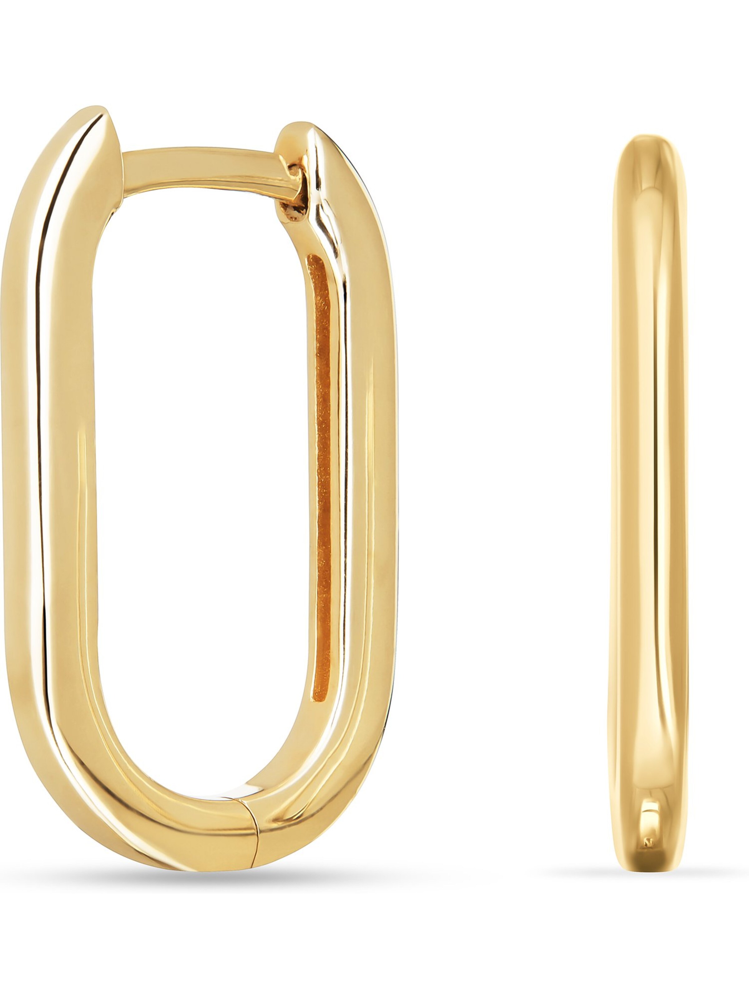 CHRIST Ohrringe in Gelb