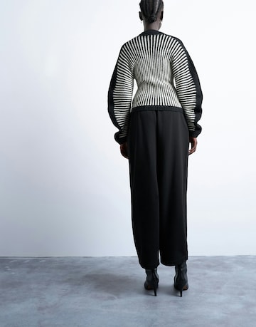 TOPSHOP Baggy Панталон 'JANICE' в черно