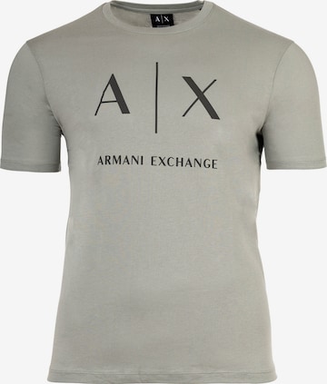 T-Shirt ARMANI EXCHANGE en vert : devant