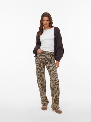 VERO MODA - Cárdigan 'VMMAYBE' en marrón: frente