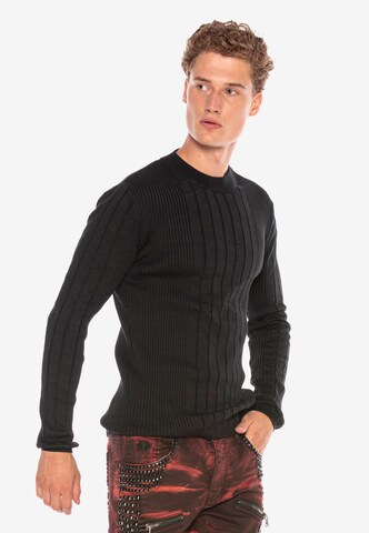 CIPO & BAXX Sweater in Black