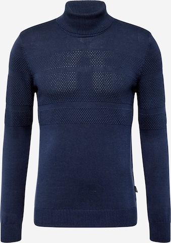 Pull-over BLEND en bleu : devant