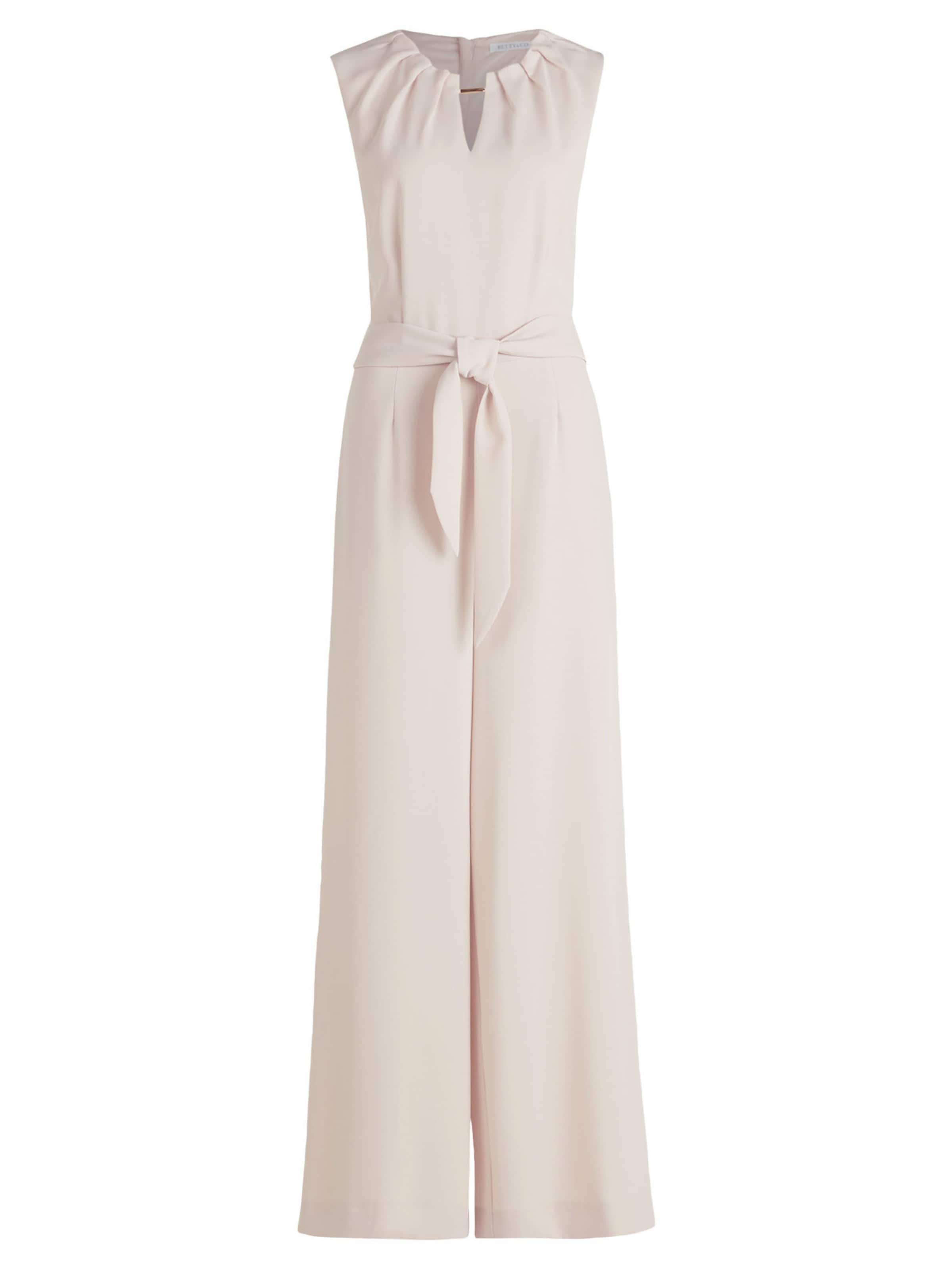 Betty & Co Jumpsuit in Beige: front