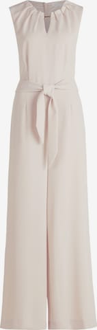 Tuta jumpsuit di Betty & Co in beige: frontale