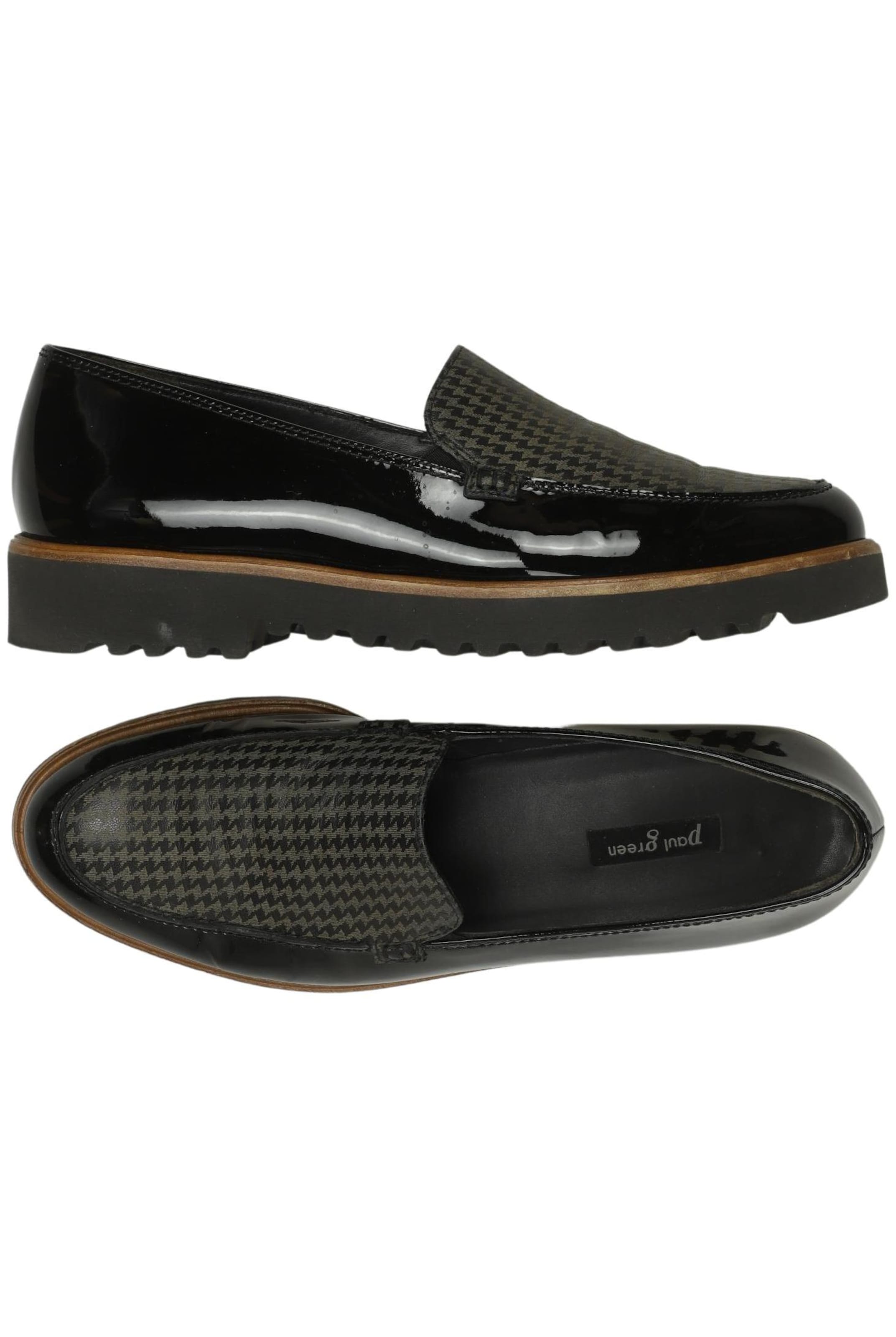 Paul Green Flats & Loafers in 39 in Black: front