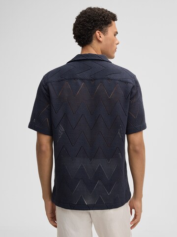 STRELLSON Regular Fit Hemd 'Clint' in Blau