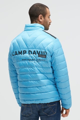 CAMP DAVID Talvitakki värissä sininen: etupuoli