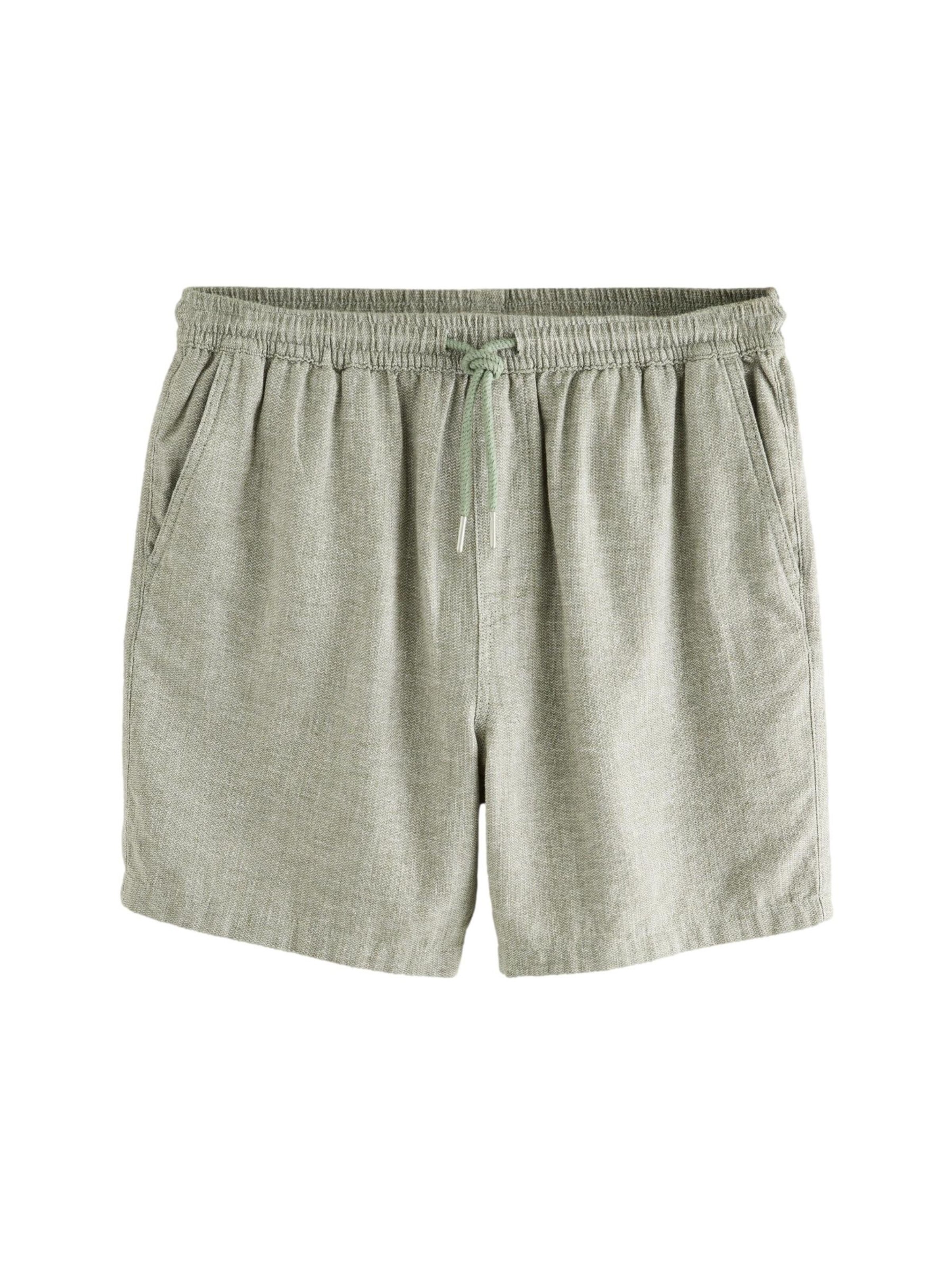 Next Regular Shorts 'Dock' in Grün: Vorderseite