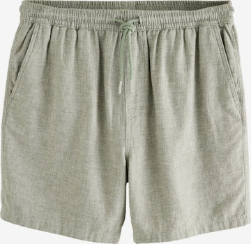 Next Regular Shorts 'Dock' in Grün: Vorderseite