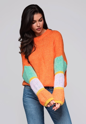 Ombre Sweater in Orange