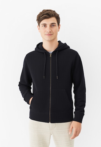 JACK & JONES Collegetakki 'JJECharge' värissä musta: etupuoli