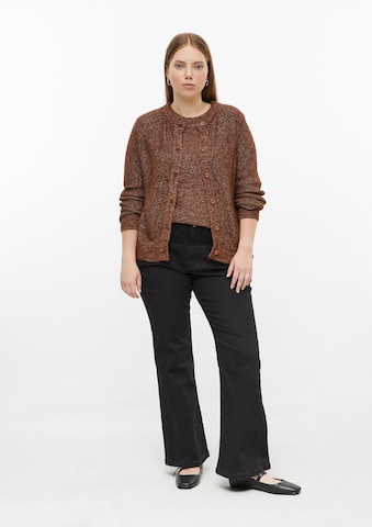 QS Knit cardigan in Brown