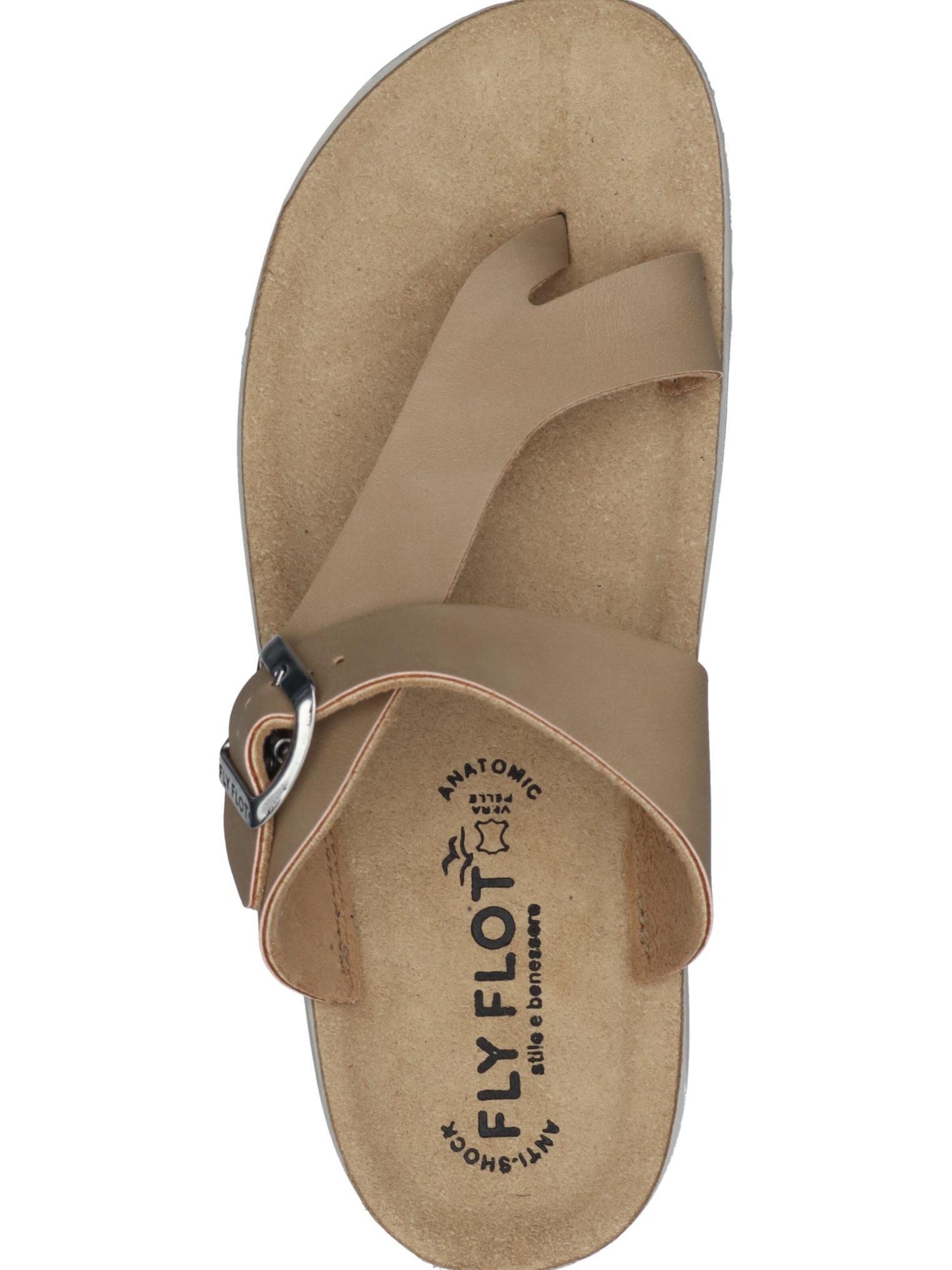FLY FLOT Mules in Beige