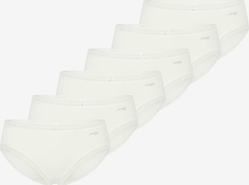 SLOGGI Panty 'GO Crush' in Weiß: Vorderseite