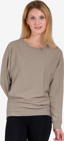 Magadi Sportpullover 'Anna' in Beige: Vorderseite