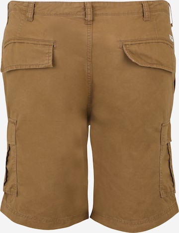 Regular Pantalon cargo 'COLE CAMPAIGN' Jack & Jones Plus en marron