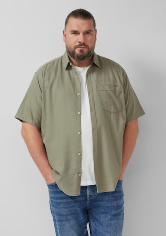 Coupe regular Chemise s.Oliver en vert : devant